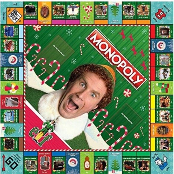 Monopoly Elf Edition – USAopoly 2019 – Sealed! Will Ferrell Christmas Board Game - Picture 7 of 16